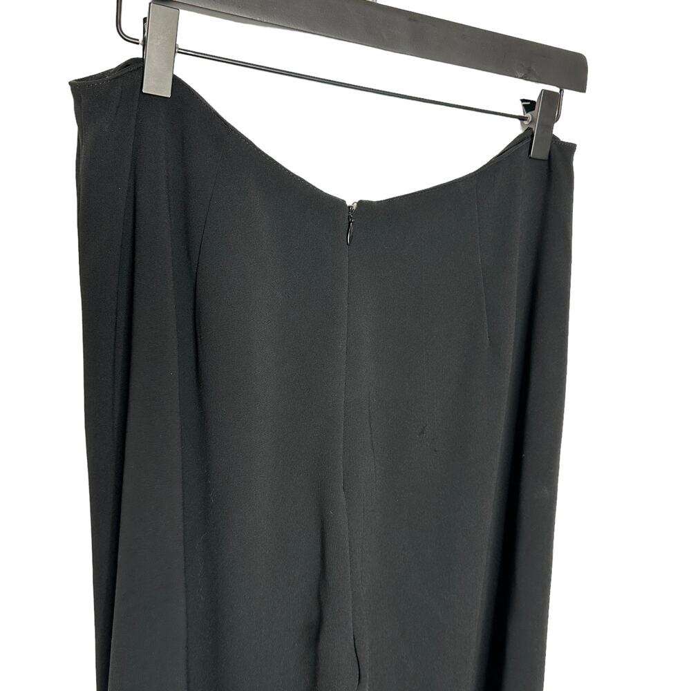 Vintage Jackie Rogers Wide Leg Pants 32 High Rise Career Minimalist - Picture 3 of 7